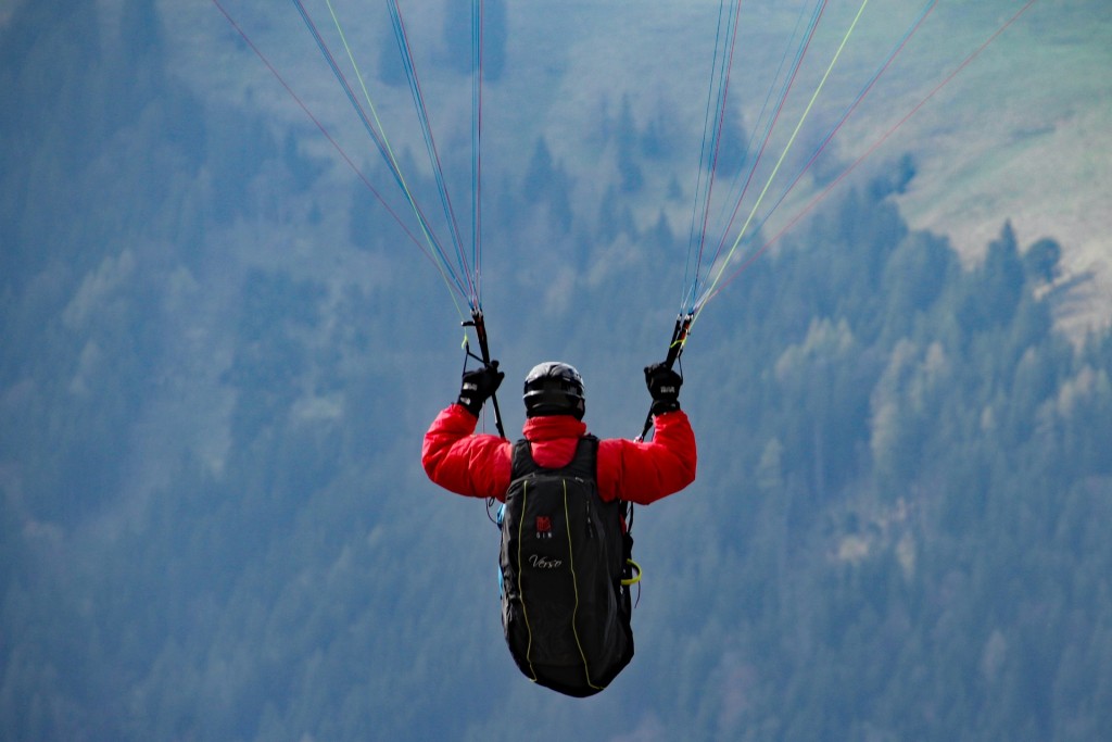 paragliding in Israel